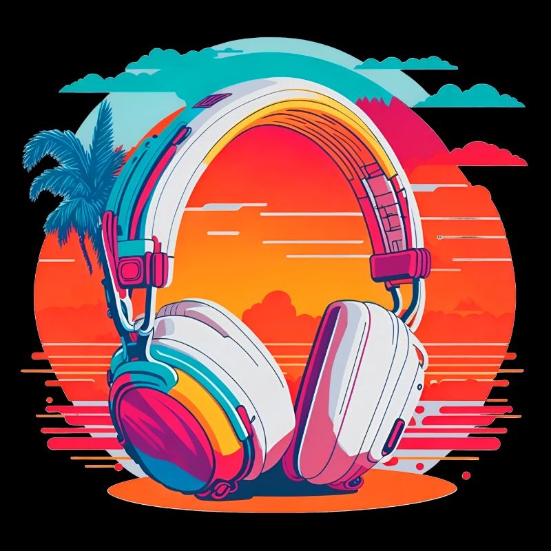 80s Kopfhörer
