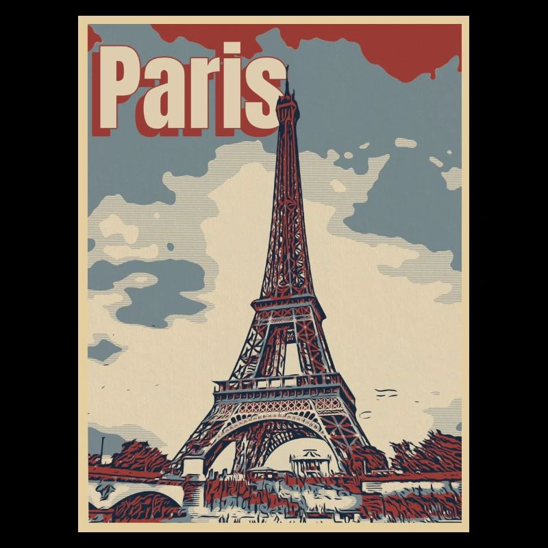 Paris Stadt der Liebe