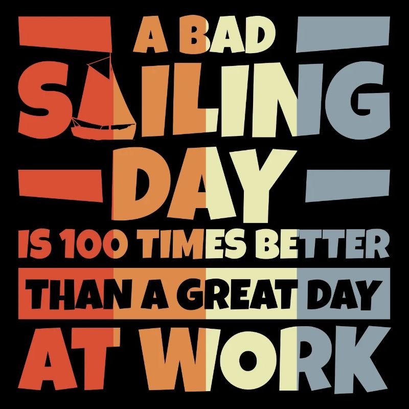 Segelboot Spruch