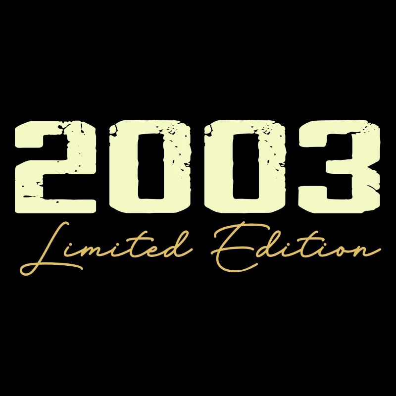 2003 Édition Limitée - 2003 Cadeau D'anniversaire