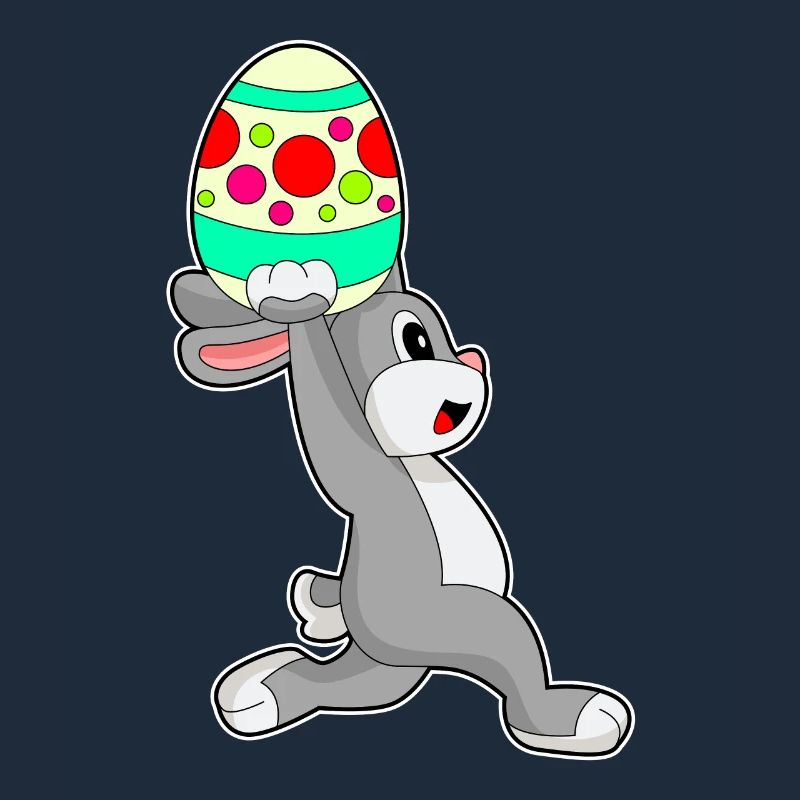 Bunny Easter Jogging