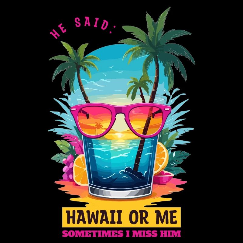 Er sagte: Hawaii oder ich