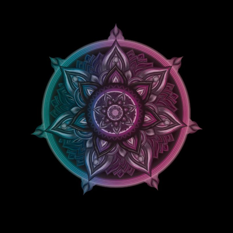 Mandala Symbolic Compass – Ornament Illustrati