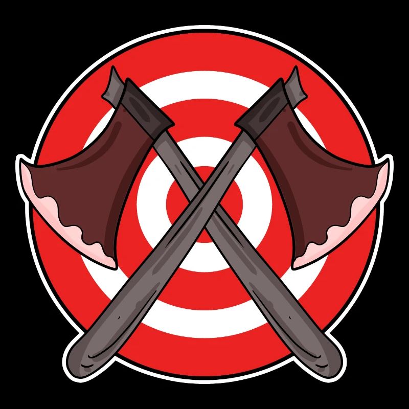 Axe Thrower Target Axe Throw Gift