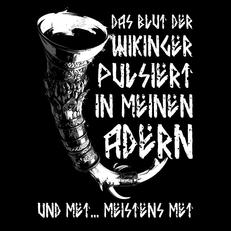 Lustiger Trinkspruch Met Trinkhorn Humor Wikinger