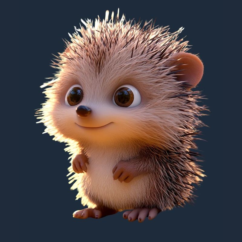 Hérisson Hérisson à ventre blanc Hérisson épineux Amour Hérisson mignon