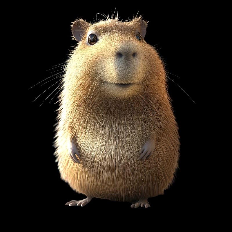 Capybara Be Capy Wasserschwein Lustiges Capybara