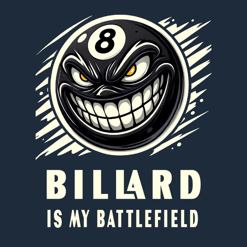 Le billard est mon champ de bataille