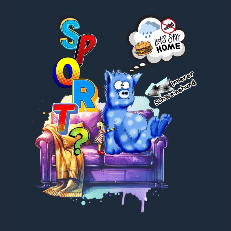 Besiege den inneren Schweinhund. Sport oder Sofa?