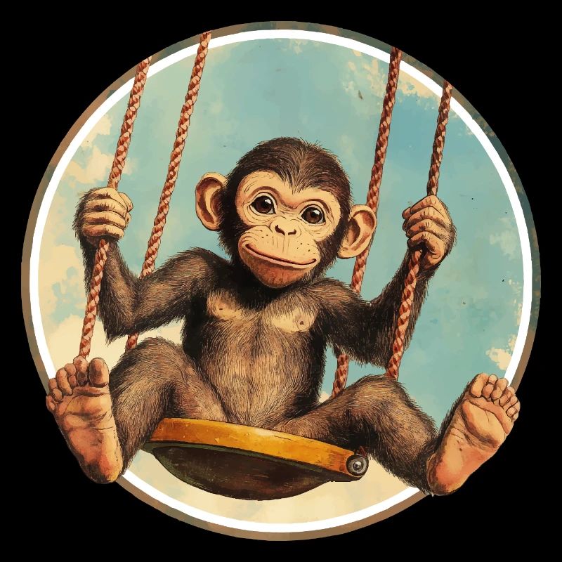 Balançoire de singe – restez détendu !
