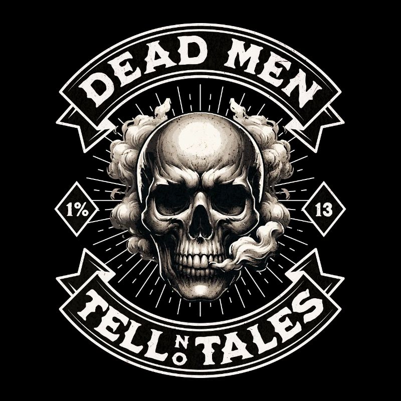 Biker Totenkopf Motorradclub Patch