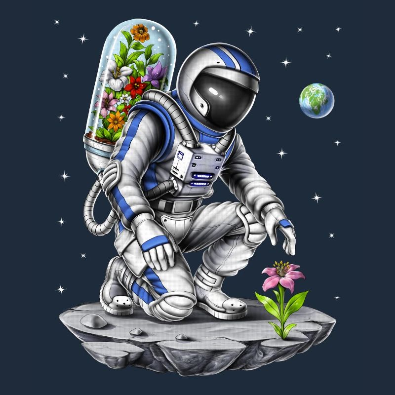 Botaniste astronaute spatial