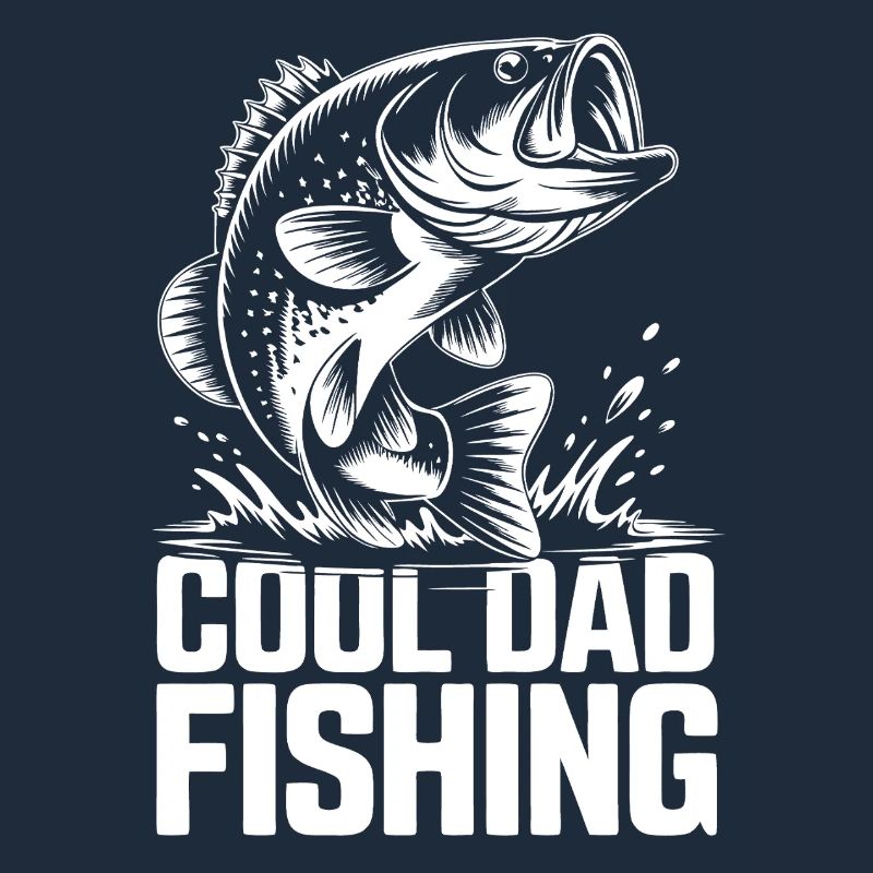 Conception de canne à pêche cool pour papa