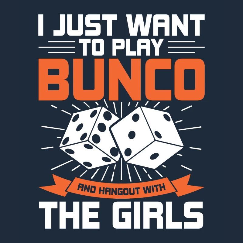 Bunco Women's Bunco Player Women's Dice Game