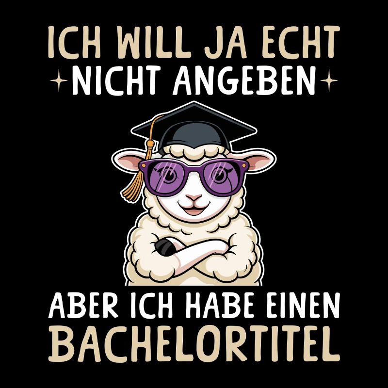 Bachelor Abschluss geschafft - Schaf Bachelortitel