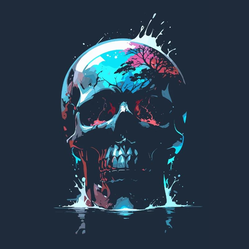 Crâne - Reflected Mortality - Nature’s Requiem