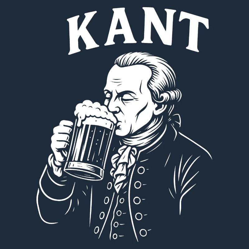 Kant drinking Enlightenment Beer gift