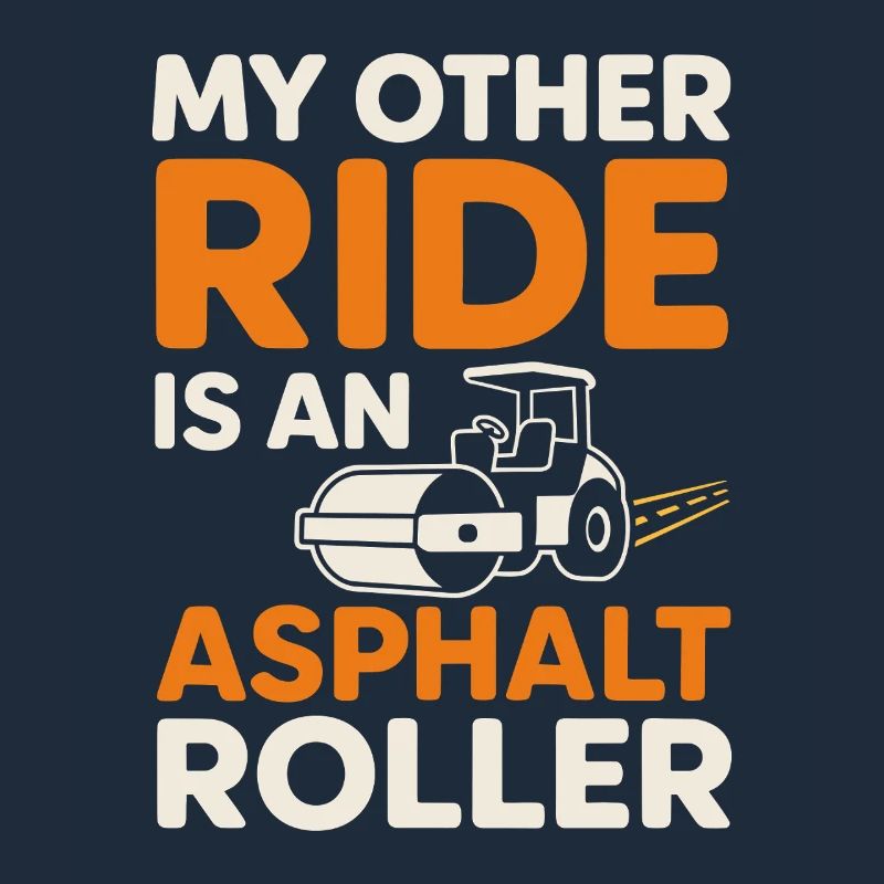 Road Construction Team Asphalt Concrete Team