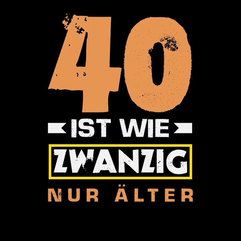 Lustiges 40. Geburtstag Geschenk Geburtstagsshirt