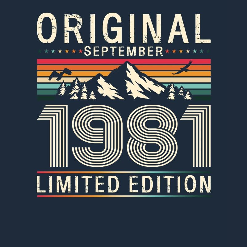 44th birthday Original September 1981