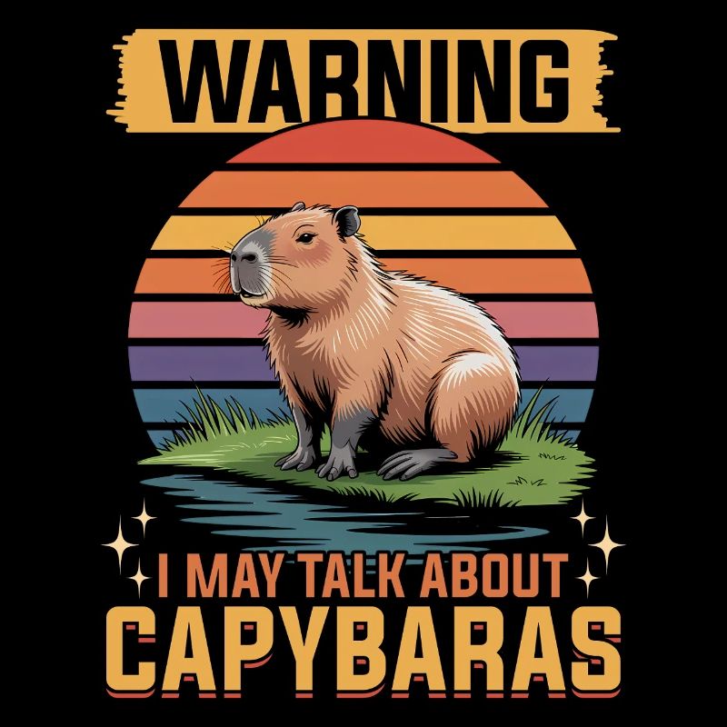 Funny Capybara