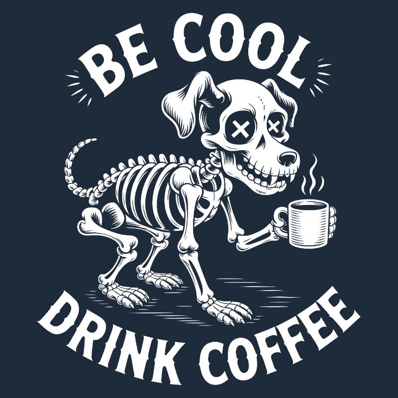 Squelette Squelette de Café Be Cool