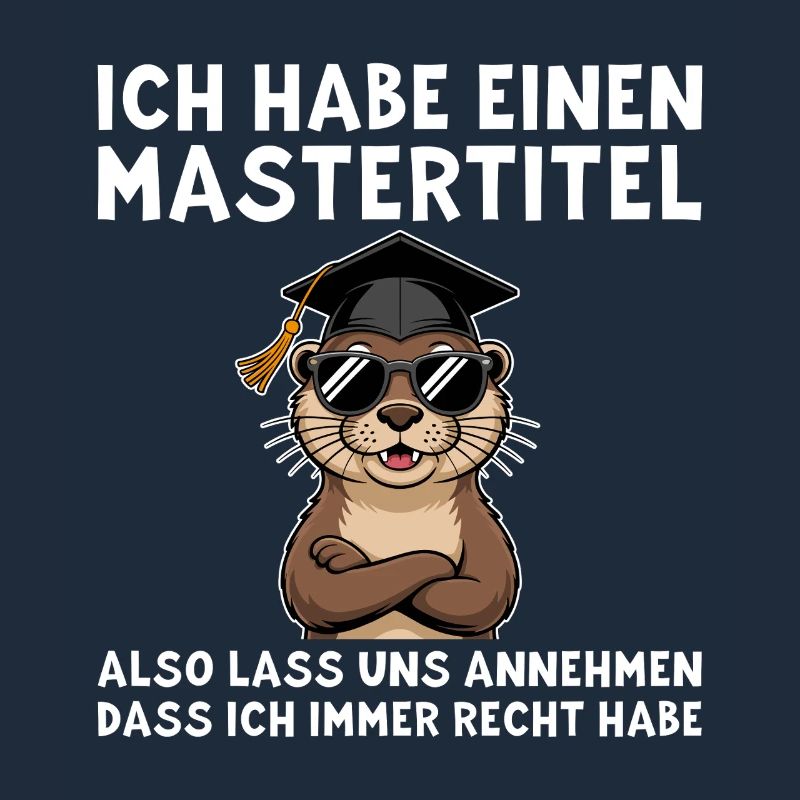 Master's Degree - Funny Otter Master's Degree