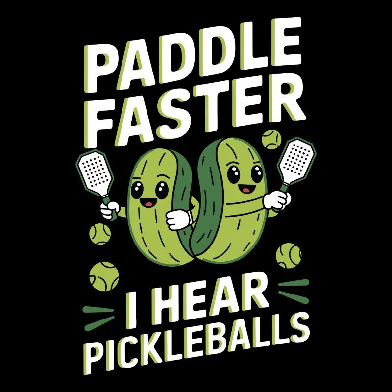 Pickleball Gurke Essiggurke Geschenk