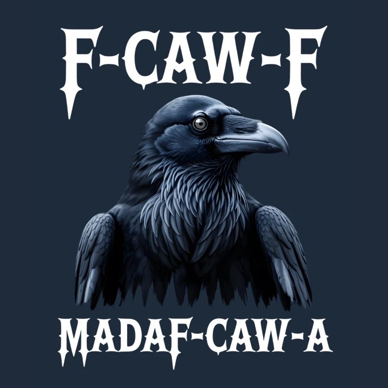 Ravens Gothic Graffiti Design