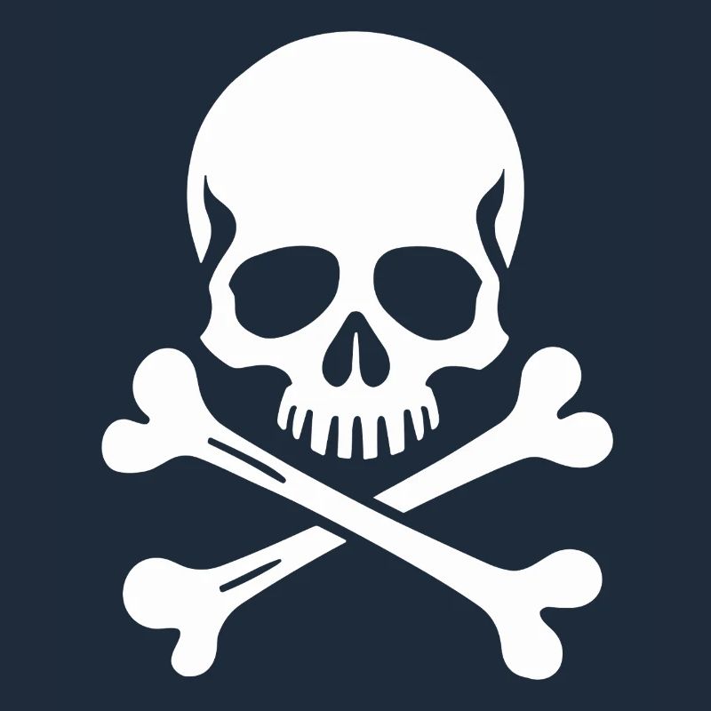 Classic Jolly Roger Skull