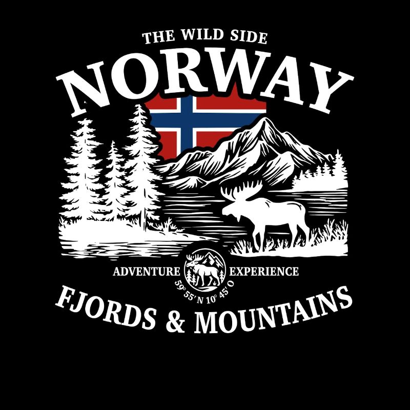 The Wild Side - Norway Vacation Nature Gift