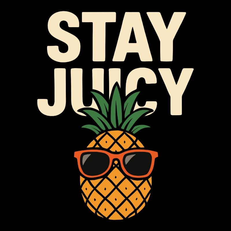 Stay Juicy – Cool Pineapple Design