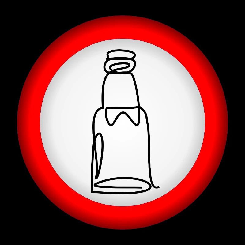 BAN BEER BOTTLE