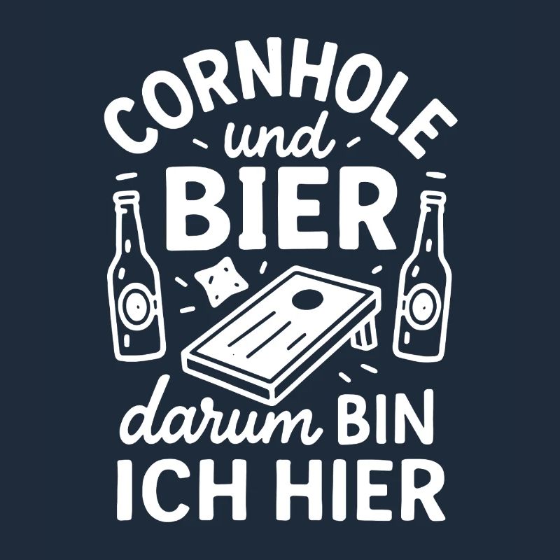 Cornhole und Bier - Darum bin ich hier