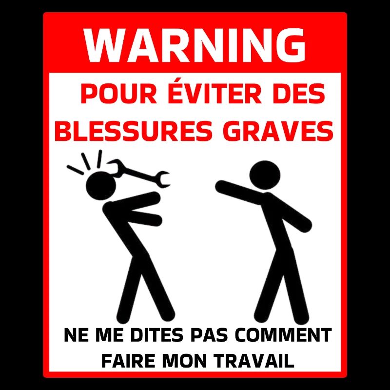 Safety warning t
