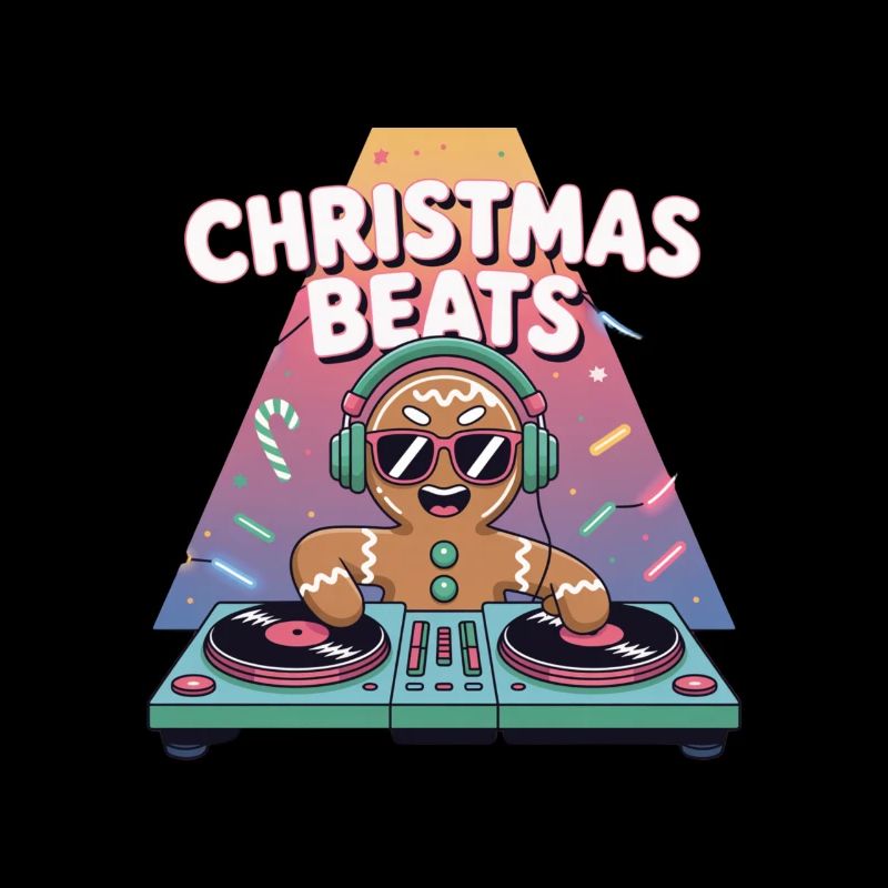 Christmas Beats DJ Gingerbread