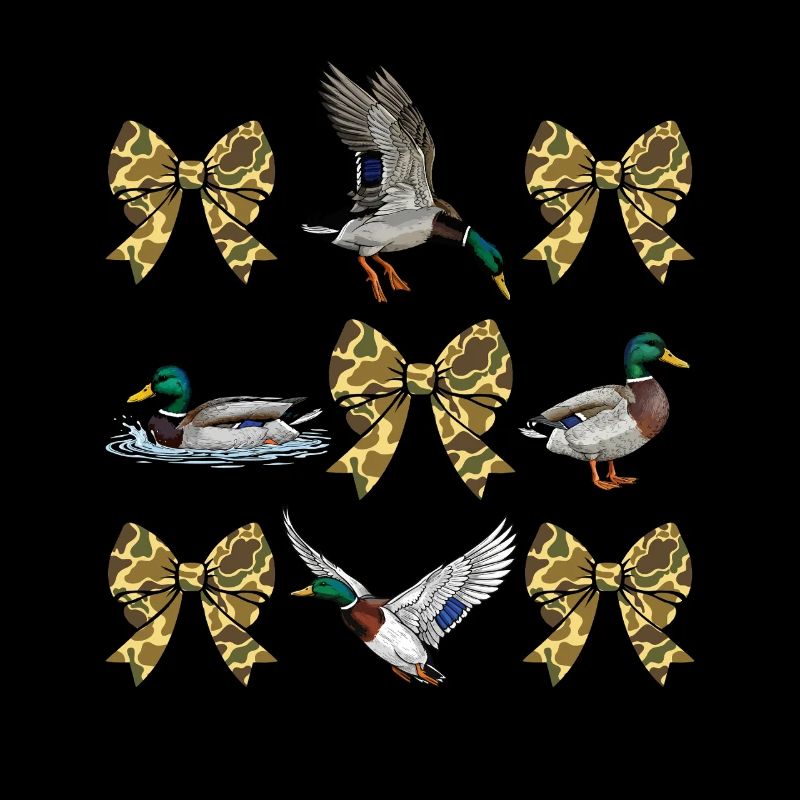 Enten Camo Bögen Wasservögel Jagdstil