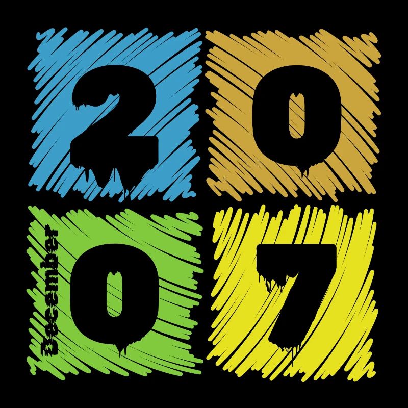 18. Geburtstag Farbige Patches since 12/2007