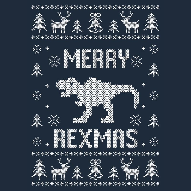 Dinosaurier Weihnachtspullover T-Rex Merry Rexmas