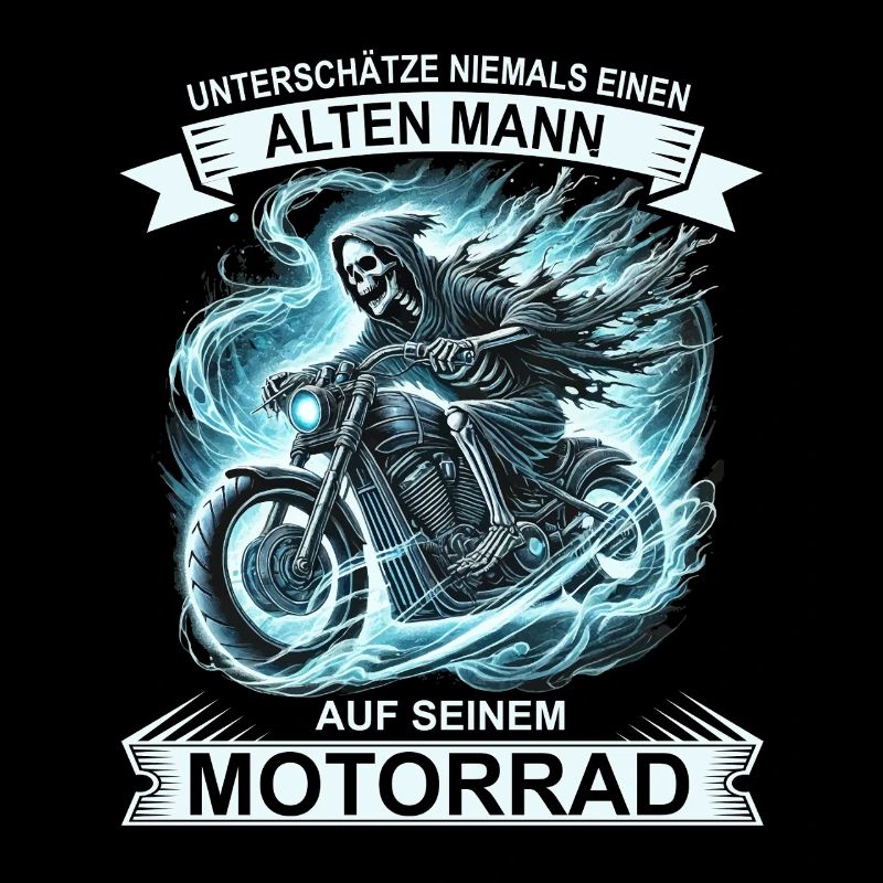 Bikers Never underestimate an old man