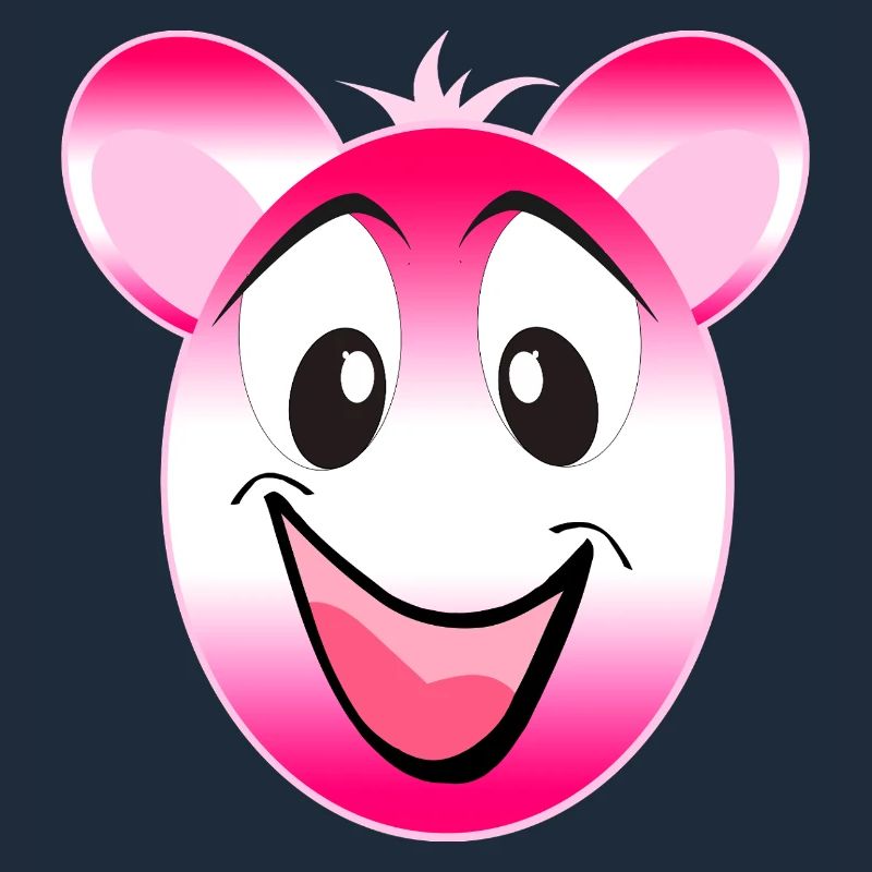 Pink Panda Smile