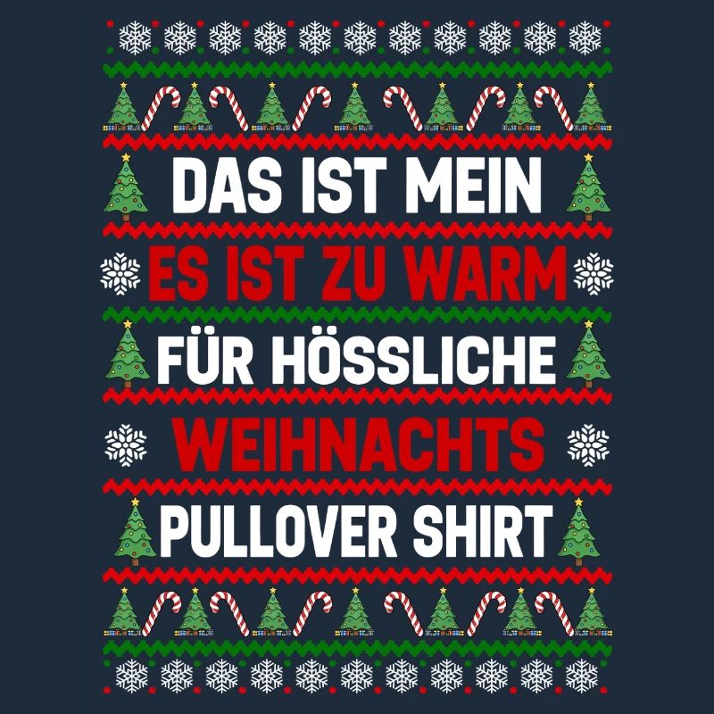 Too warm for ugly Christmas sweaters