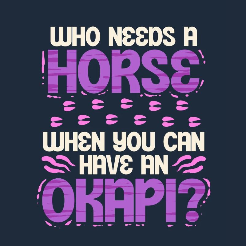 Okapi Tier Who Needs A Horse?