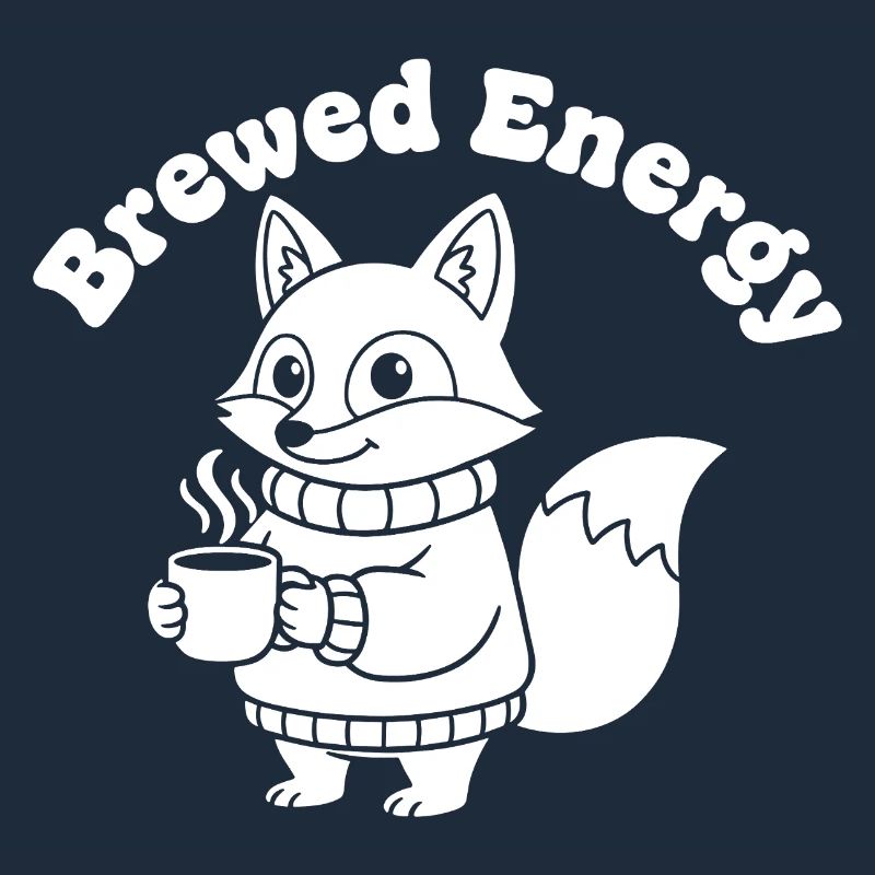 KaffeeFuchs Pullover Motiv