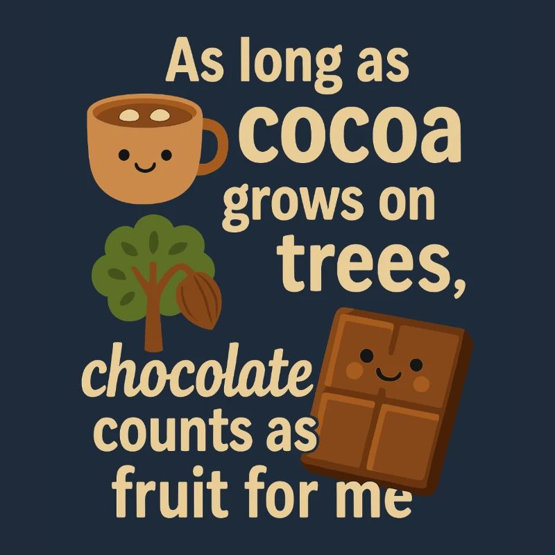 Le chocolat compte comme un fruit – drôle de dicton du cacao