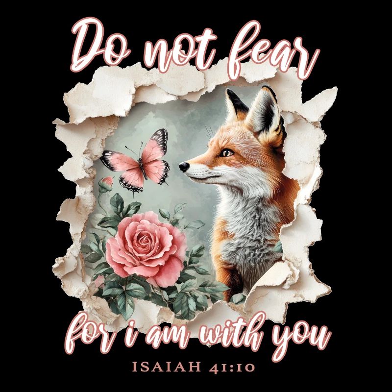Bible Verse Christian Fox
