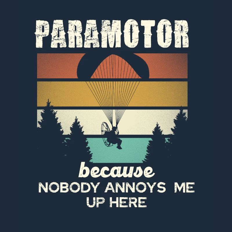 Paramotor: Nobody bugs me up here