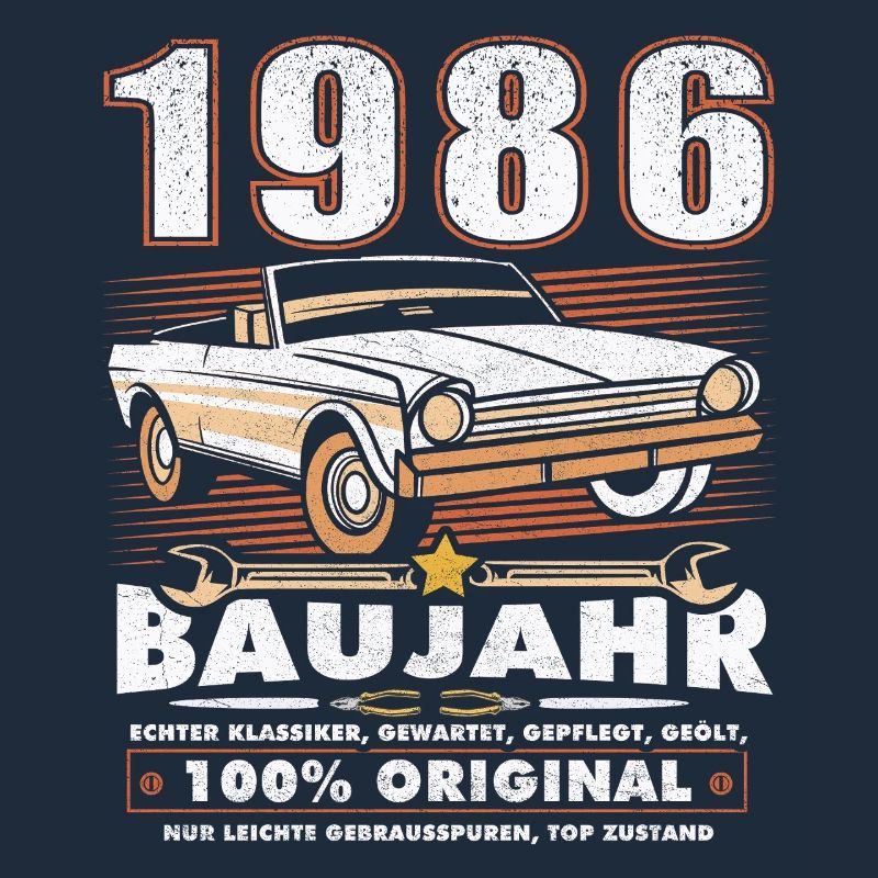 1986 Geboren Geburtstag Oldtimer