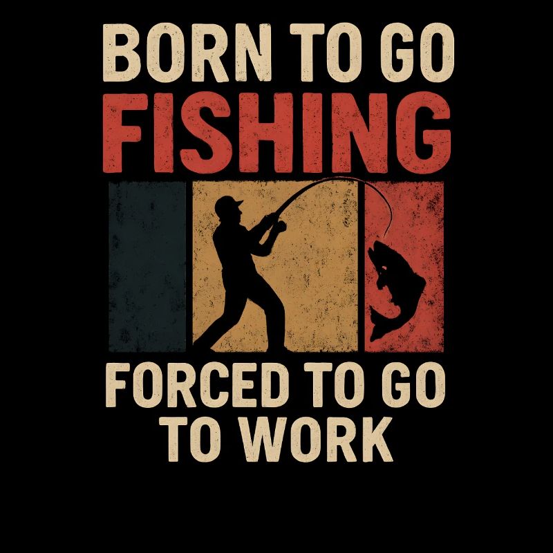 Né pour aller pêcher, forcé de travailler Pêcheur