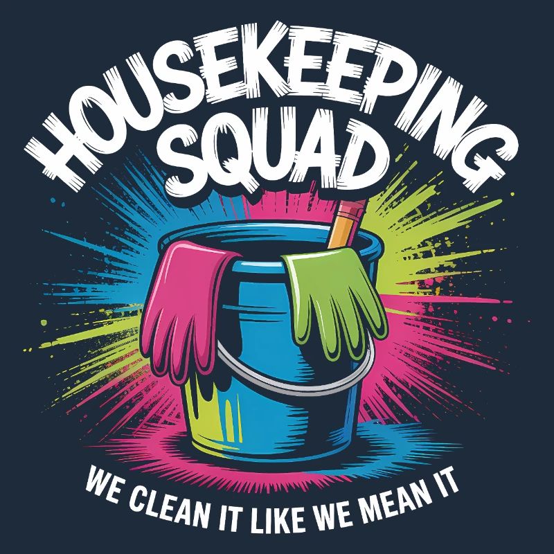 Funny Cleaning Design